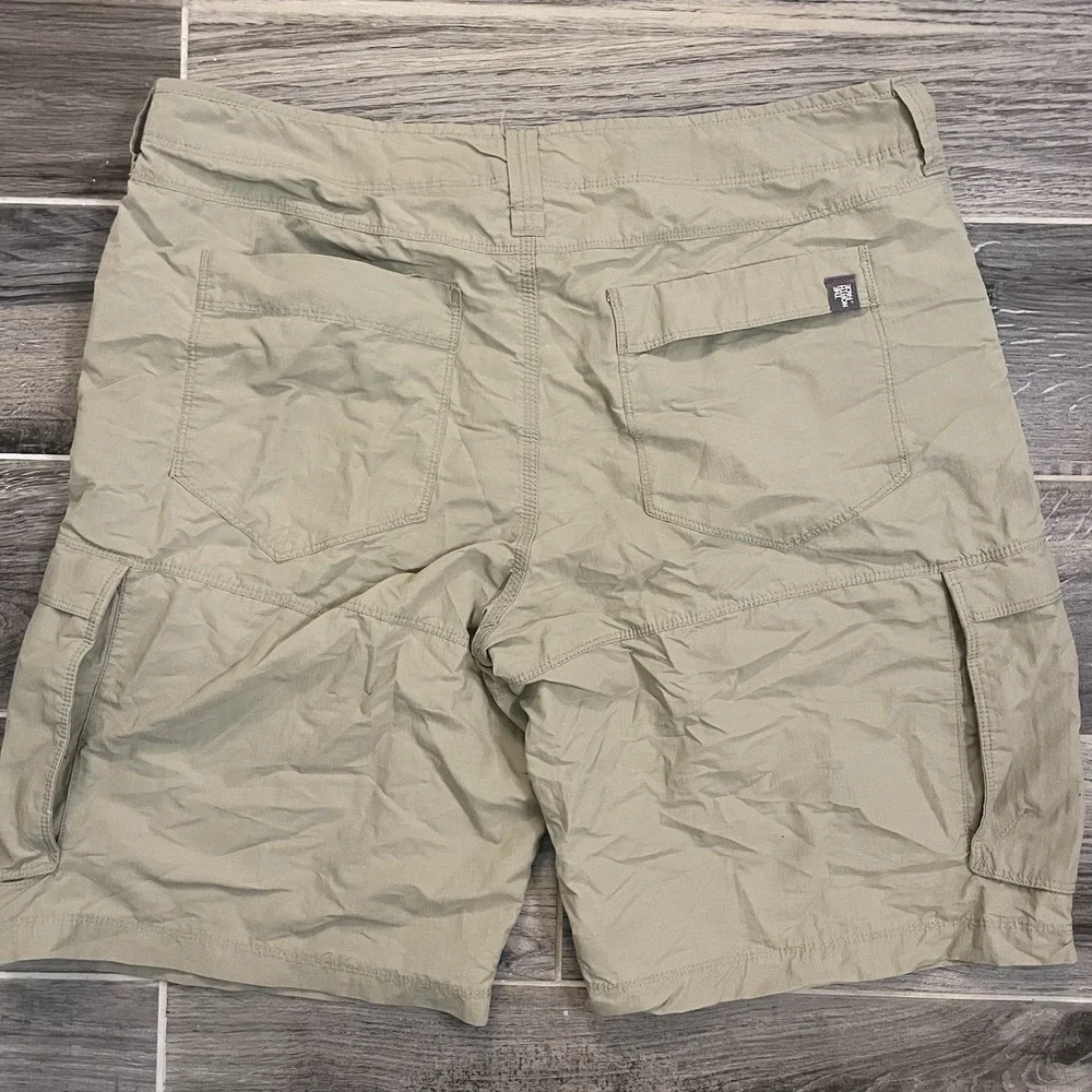 North Face Men's Shorts‎ Cargo RipStop 36 Multi Pockets 10 Inch Outdoor Hiking